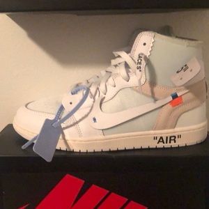 OFF-WHITE x Air Jordan 1 white